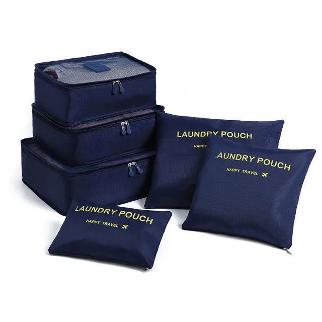 Totidy Travel Packing Cube Set — Luggage Organizer for Clothes and Shoes