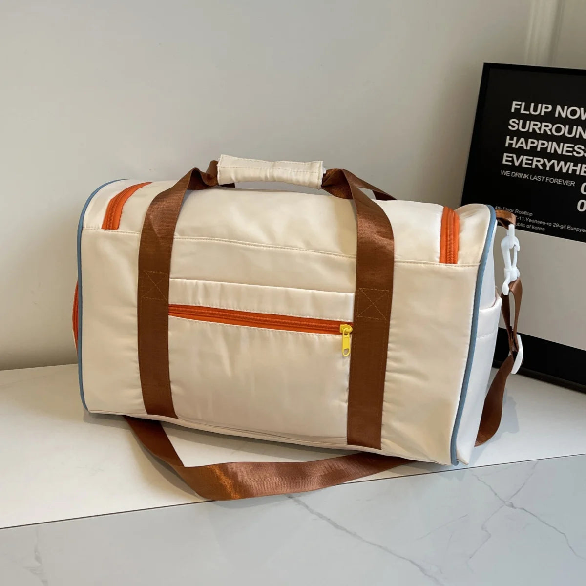 Multipurpose Nylon Duffel Bag — Versatile Travel & Fitness Tote