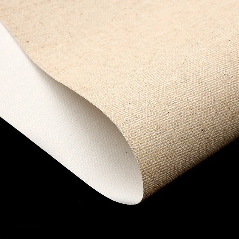 Linen Blend Canvas Roll — Professional Surface for Oil and Acrylic Painting