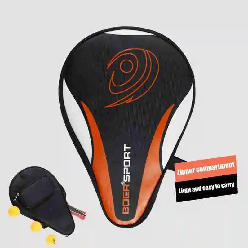 Table Tennis Racket Bag — Waterproof Protective Paddle Case