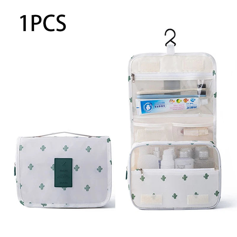 Travel Storage Bag Set — Waterproof Organizer for Cosmetics and Luggage