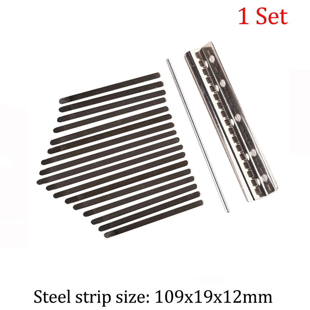 Shunmaii Kalimba Replacement Keys — 17 Key Manganese Steel Tines