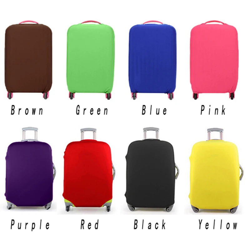 Stretchable Luggage Protector Cover — Durable Suitcase Dust Guard