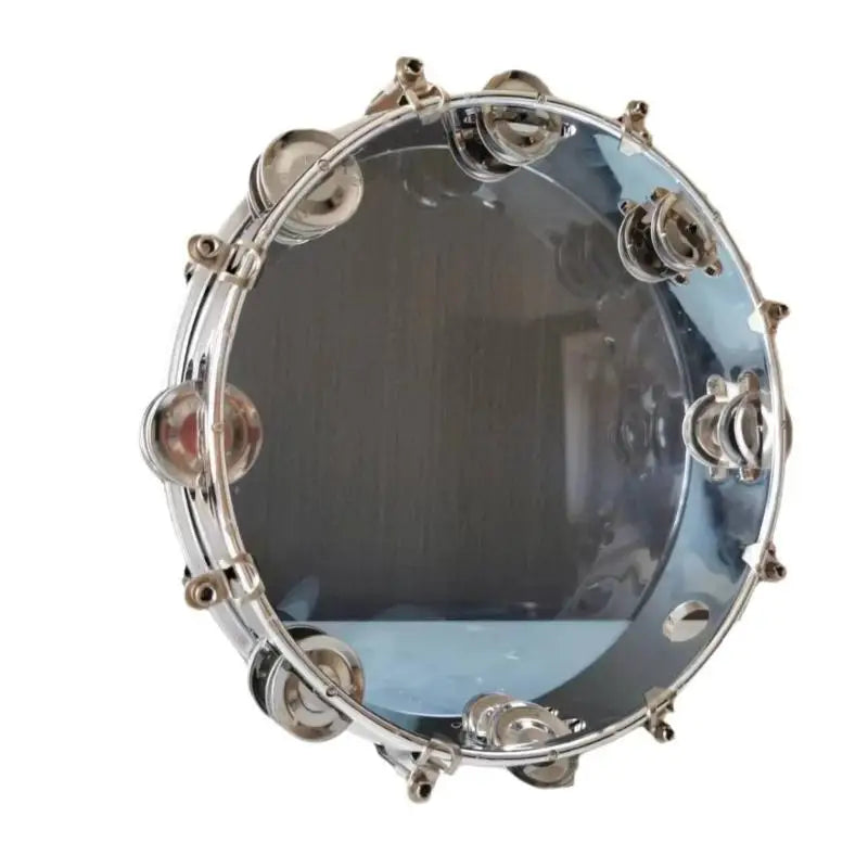 Marbit Adjustable Tambourine — Tunable Percussion Drum with Metal Jingles