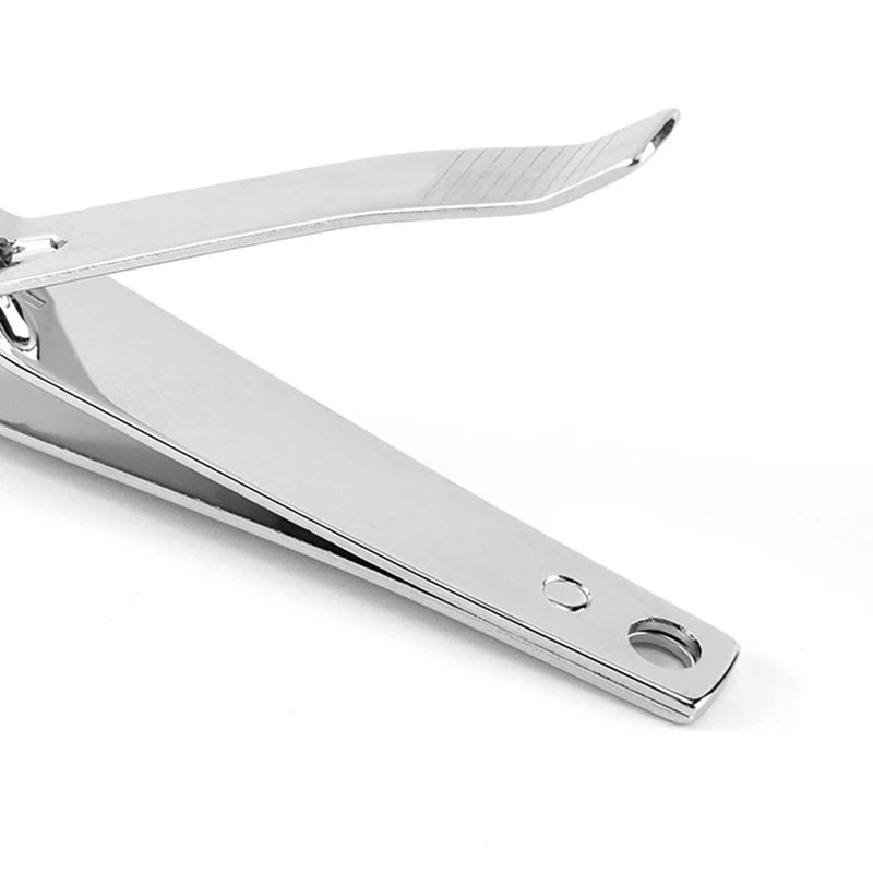 Stainless Steel Nail Clipper — Sharp Professional Trimmer for Fingernails and Toenails