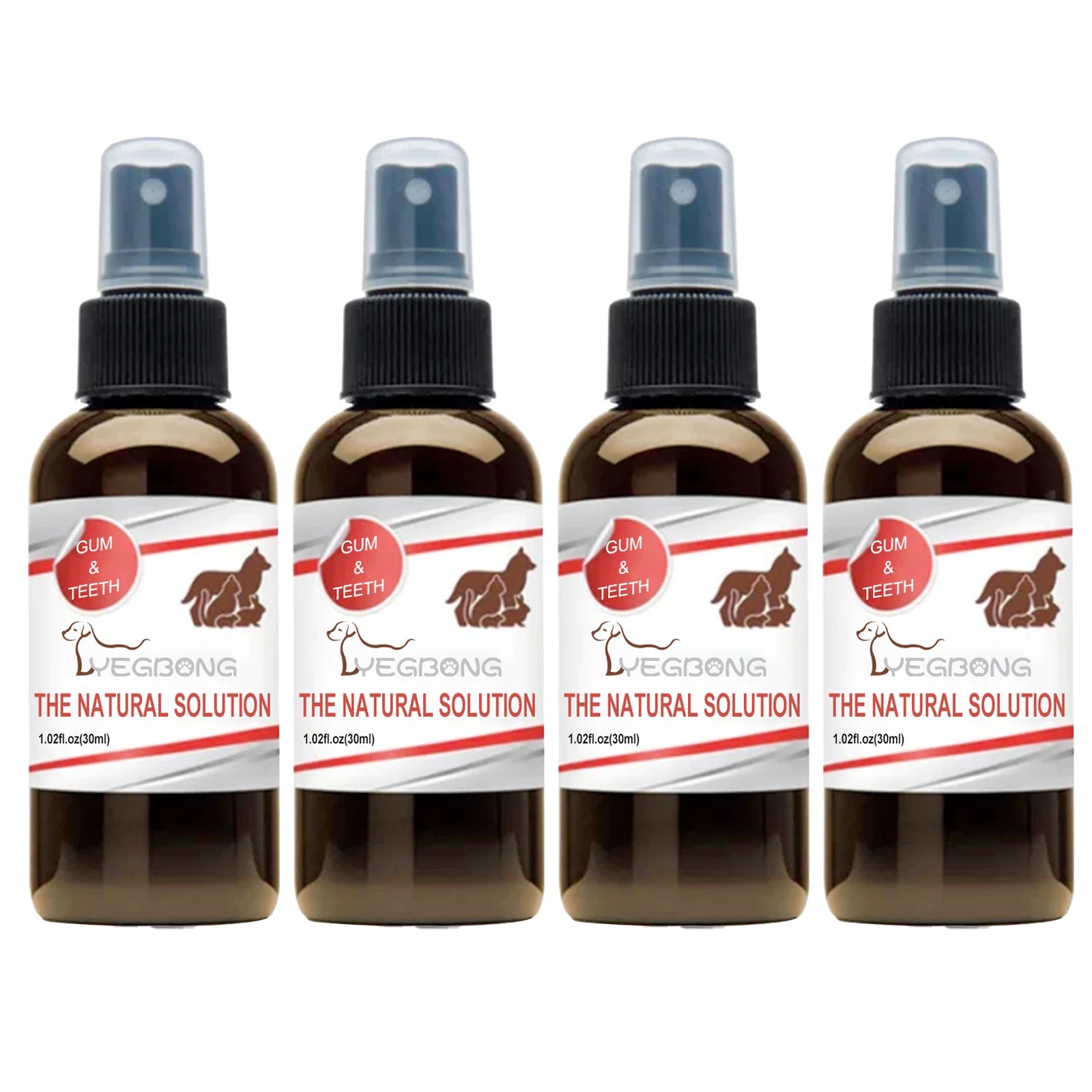 YEGBONG Pet Dental Care Spray — Bad Breath & Tartar Control Formula