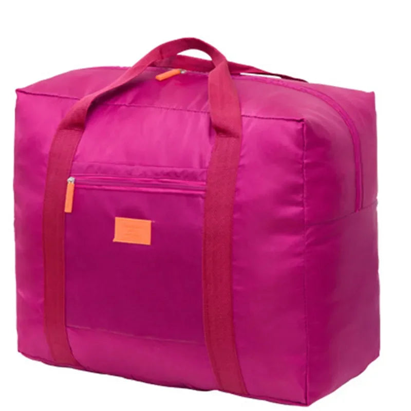 Foldable Travel Duffel Bag — Lightweight Water Resistant Weekender
