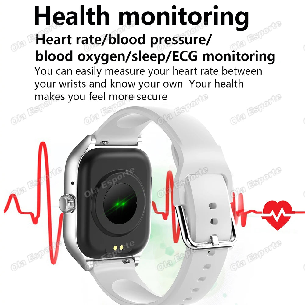 Ola Esporte Smart Watch — 2.01'' AMOLED Screen with Bluetooth Calling