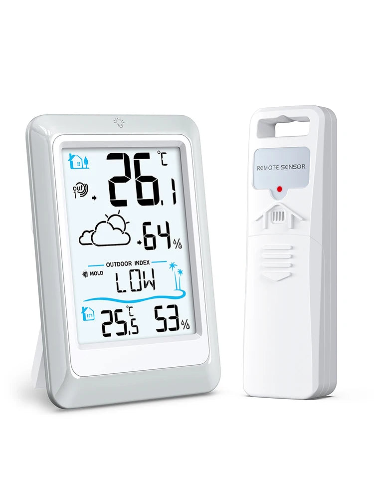 ORIA Wireless Weather Station — Indoor Outdoor Temperature & Humidity Monitor