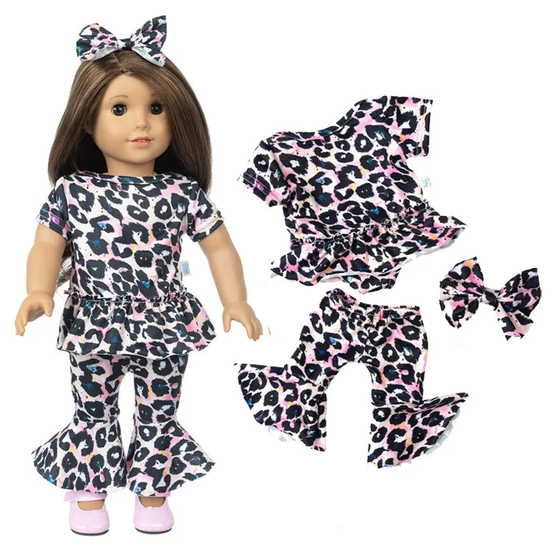 Miao Mama ai wawa Winter Doll Coat — Warm Outfit for 18 Inch Dolls