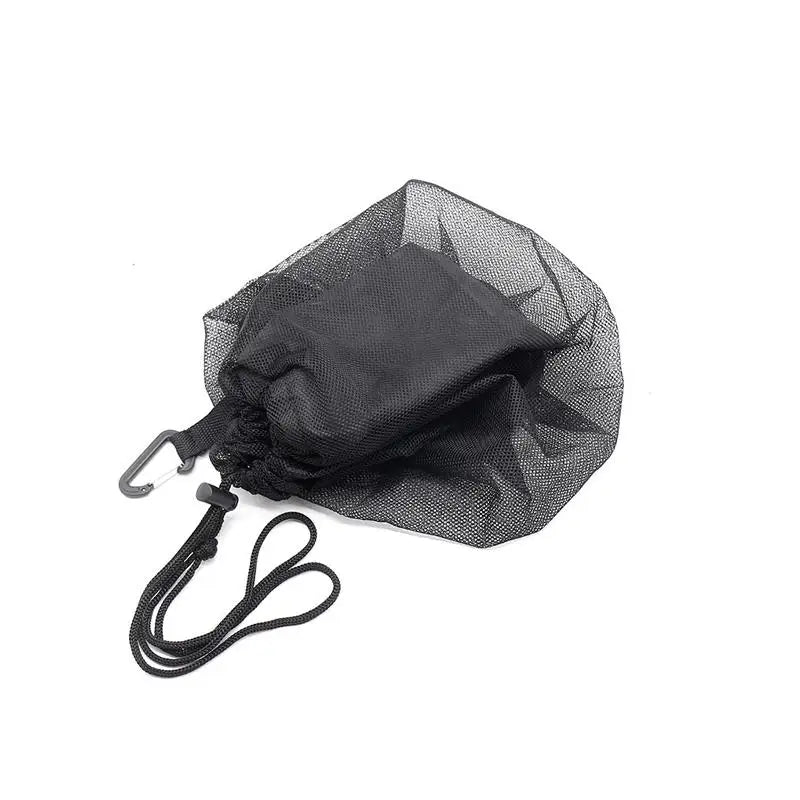 Basketball Drawstring Mesh Bag — Portable Sports Ball Storage