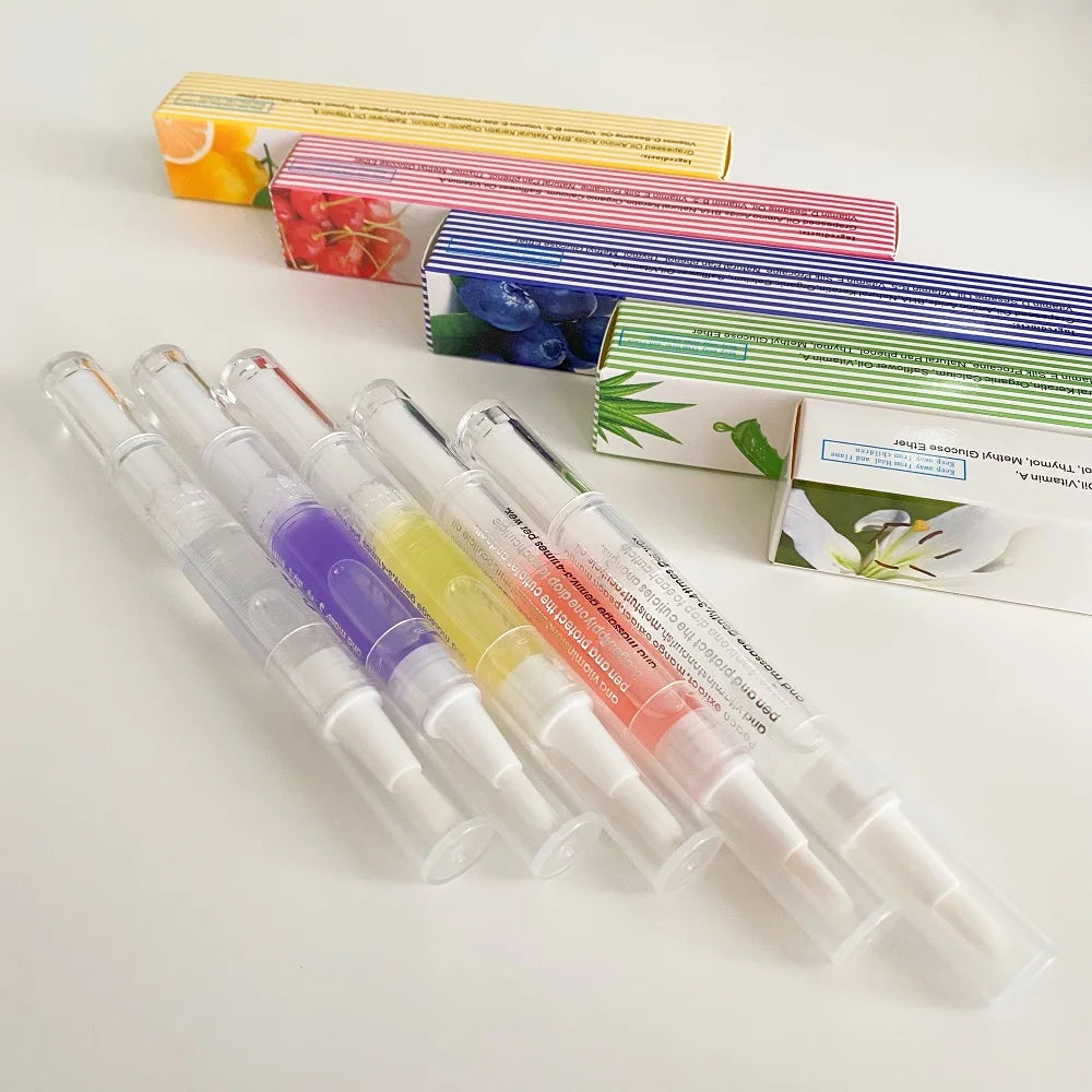 Nail Cuticle Oil Pen Set — Nourishing Manicure Treatment for Soft Skin