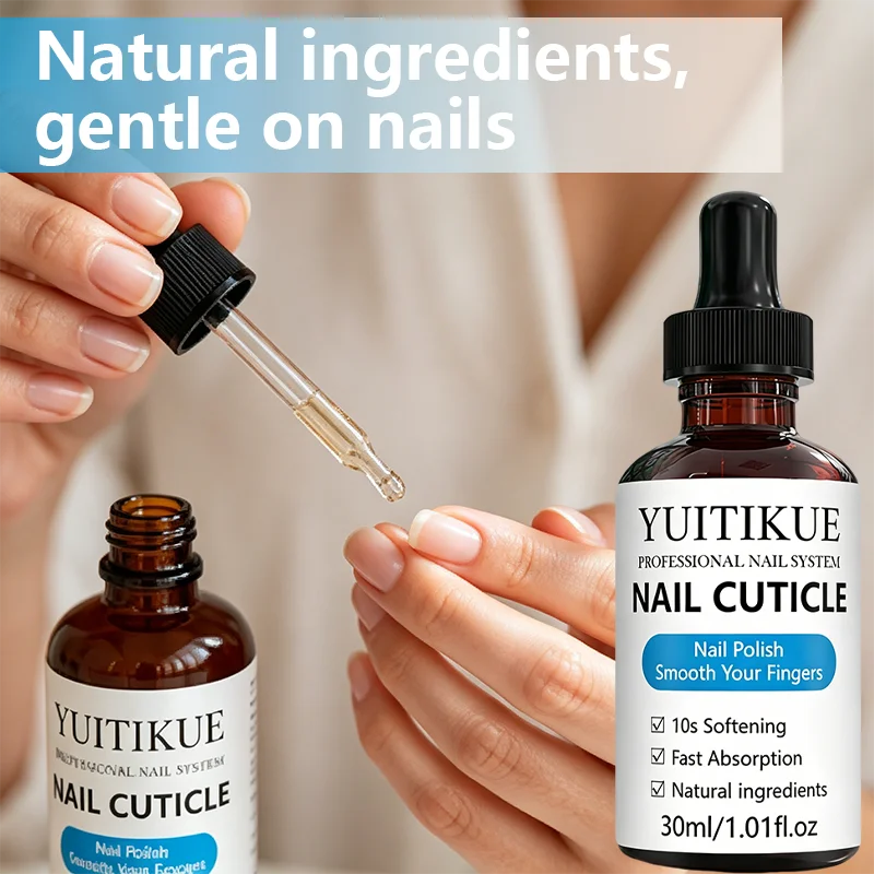 YUITIKUE Nail Cuticle Oil — Fast Absorbing Hydrating Manicure Treatment