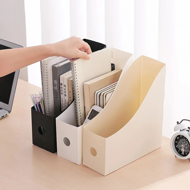 JETTING Office Document File Storage Box — Folding Desktop Organizer
