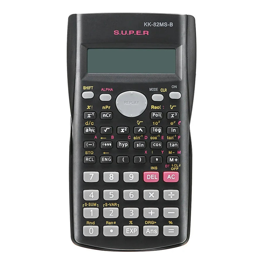 Ninth World Scientific Calculator — 240 Functions with Dual-Line LCD Display