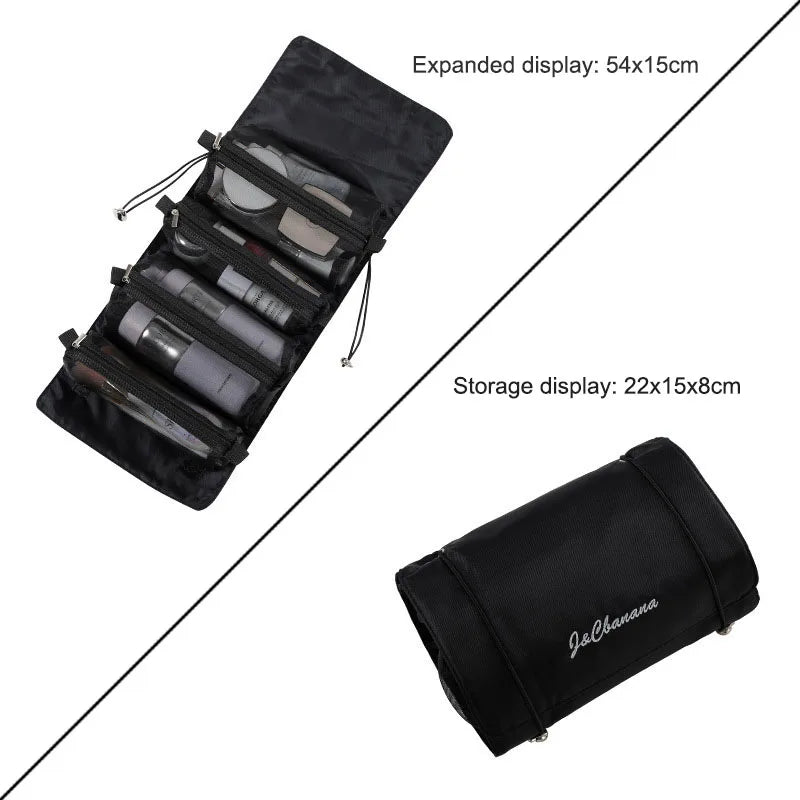 Large Capacity Travel Cosmetic Bag — Multifunction Toiletries Organizer