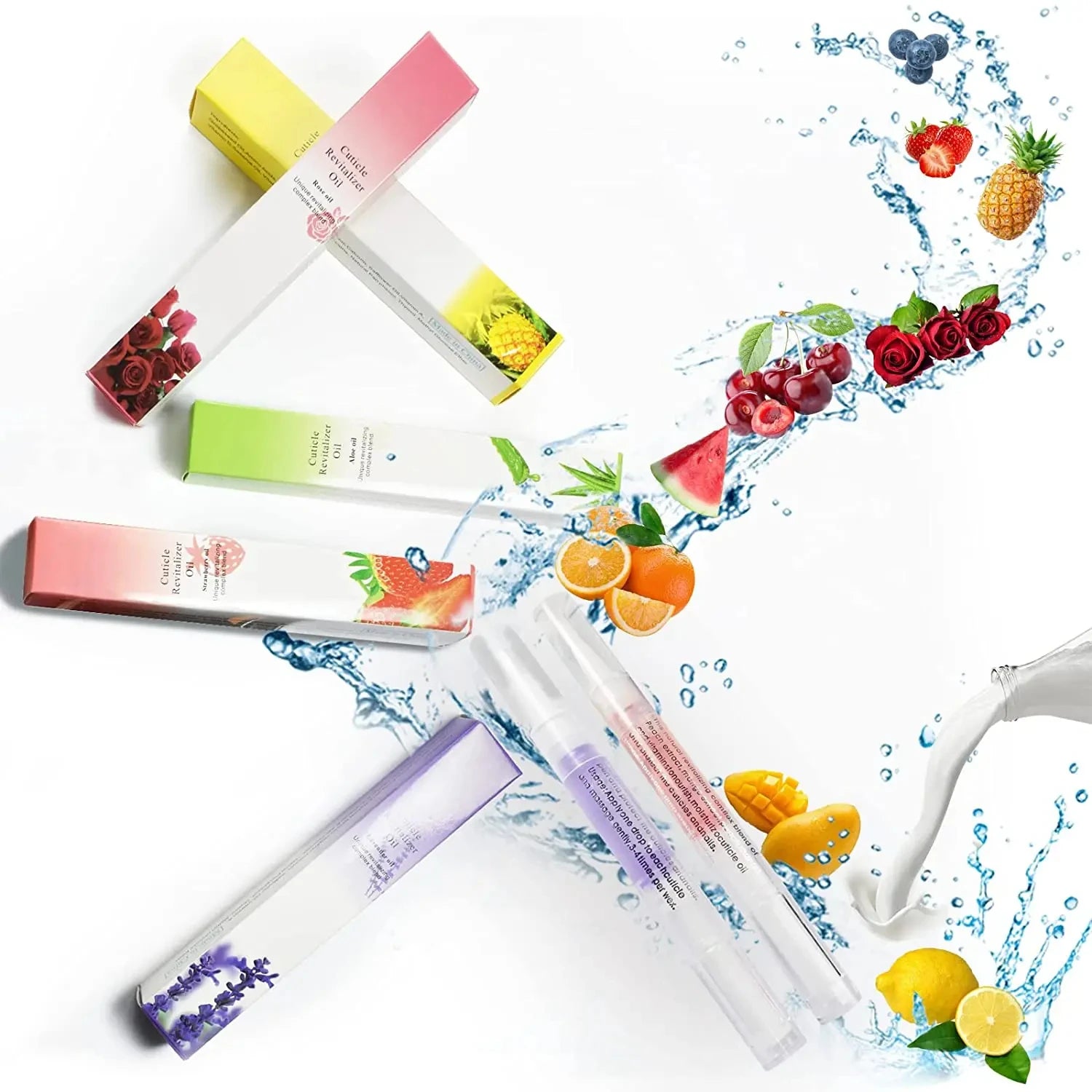 Cuticle Oil Nourishment Pen Set — Nail Repair and Strengthening Treatment