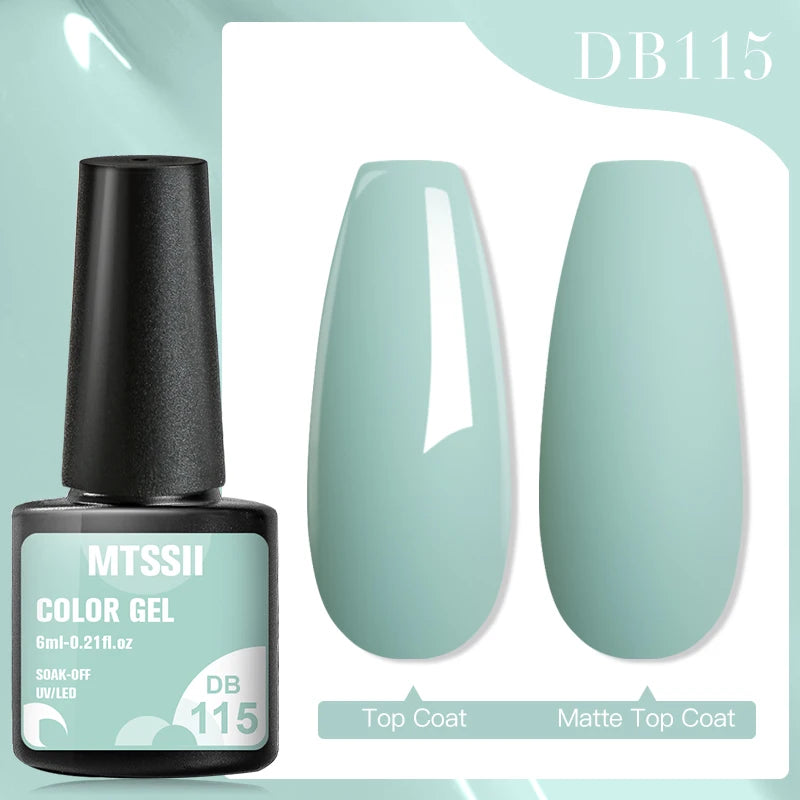 Mtssii Reflective Glitter Gel Nail Polish — Sparkling Holographic Effect