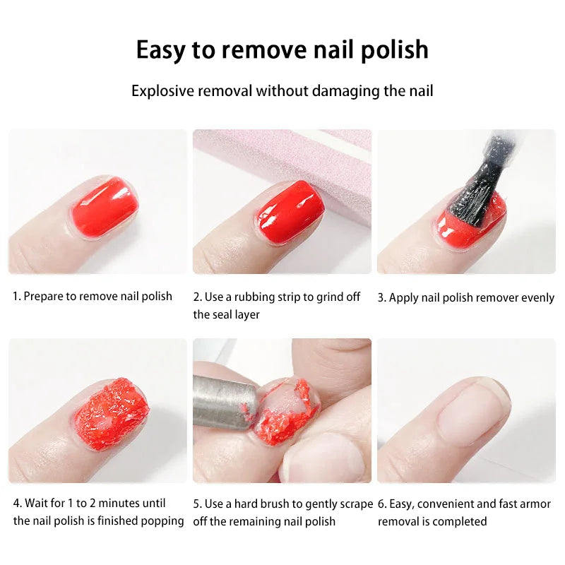 Fast Acting Gel Polish Remover — Professional Soak Off Formula, 15ml