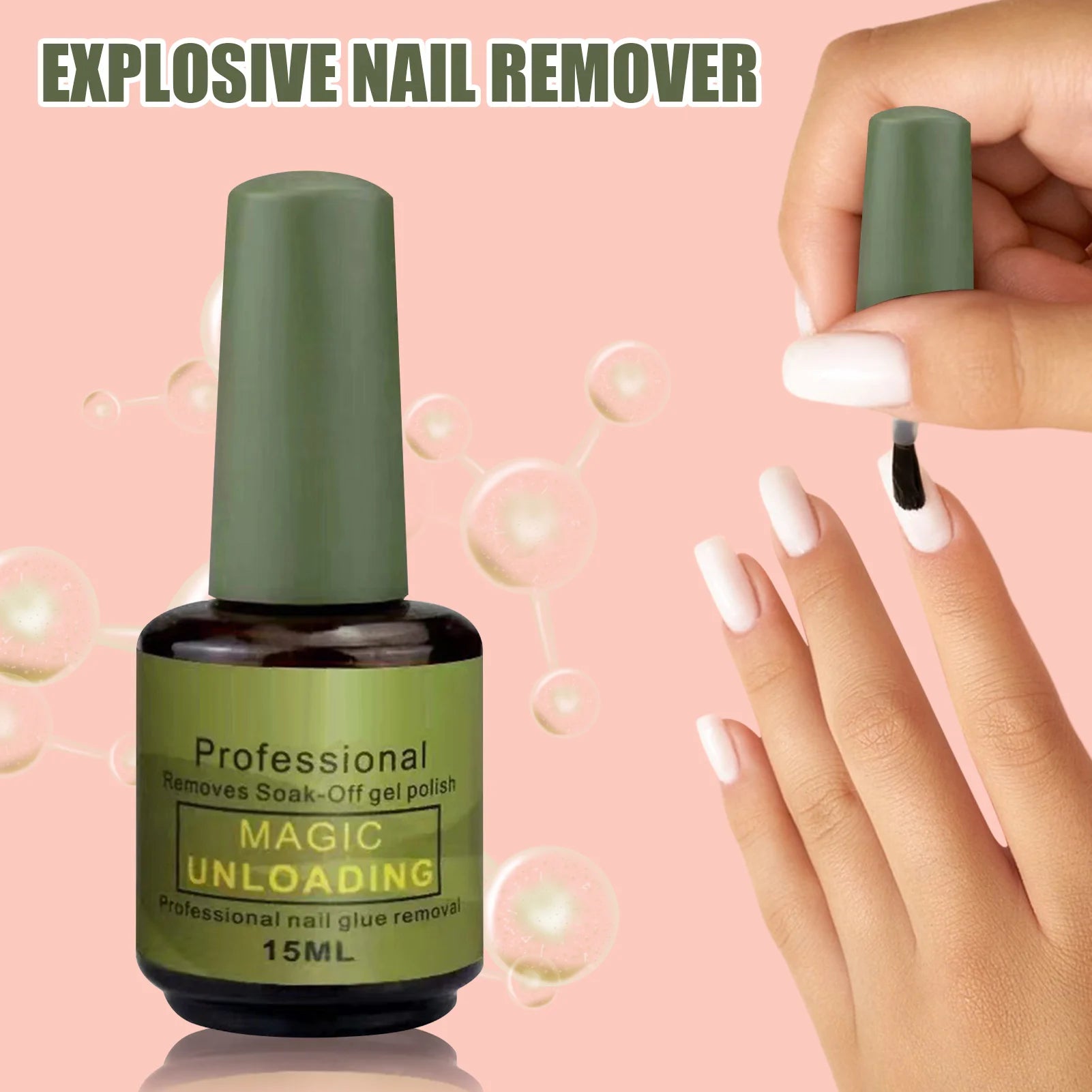 Gel Nail Polish Remover — Quick Soak Off Solution for Acrylics