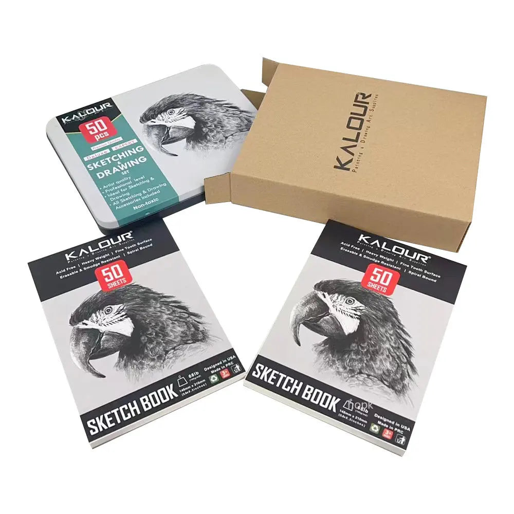 HOPK Professional Sketch Pencil Set — Comprehensive Drawing Kit for Artists