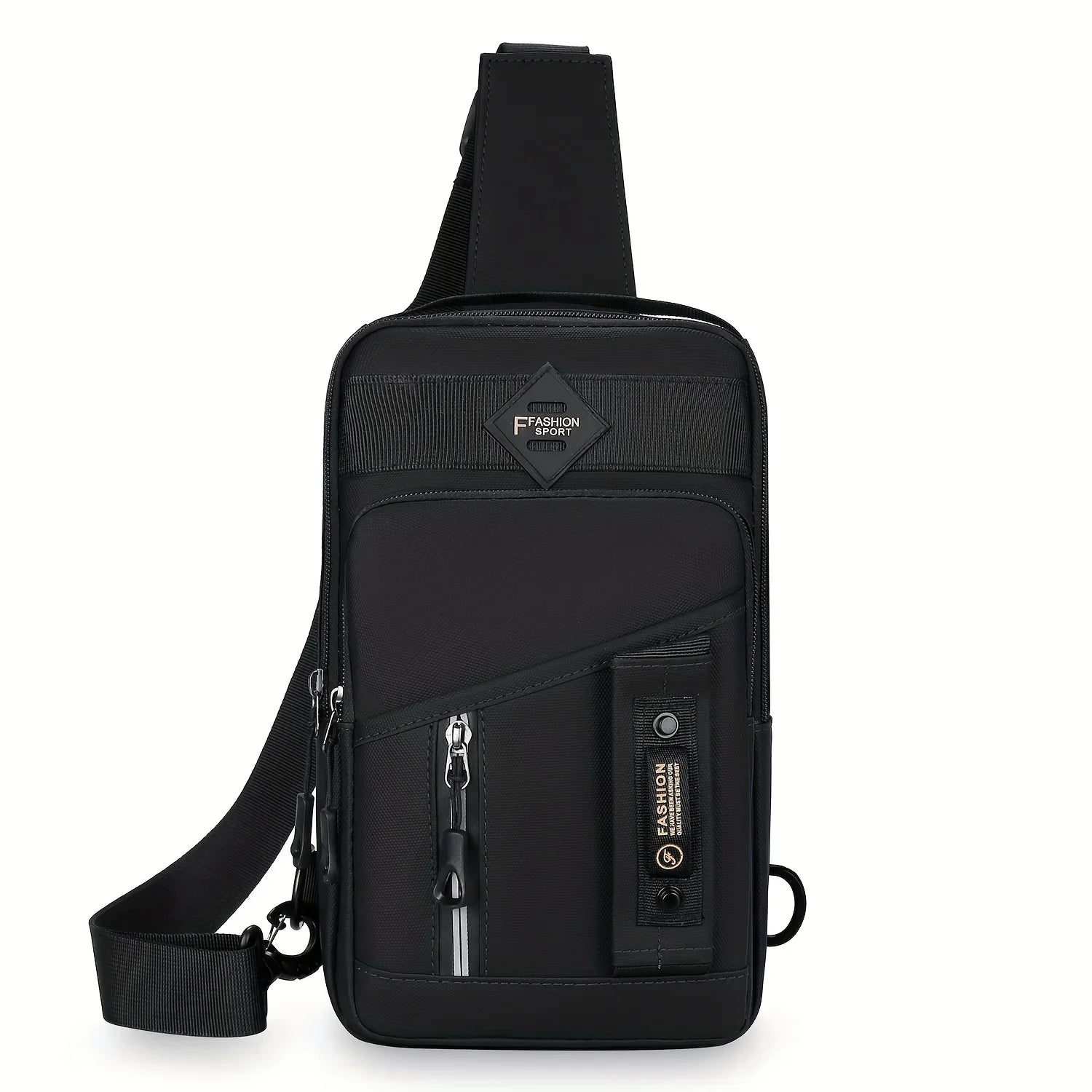 Men's Multifunctional Chest Bag — Crossbody Sling for Travel and Daily Commute