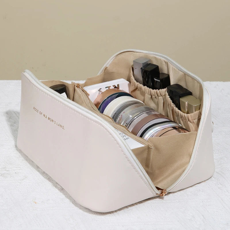 Portable Travel Cosmetic Bag — Waterproof Makeup Case & Organizer