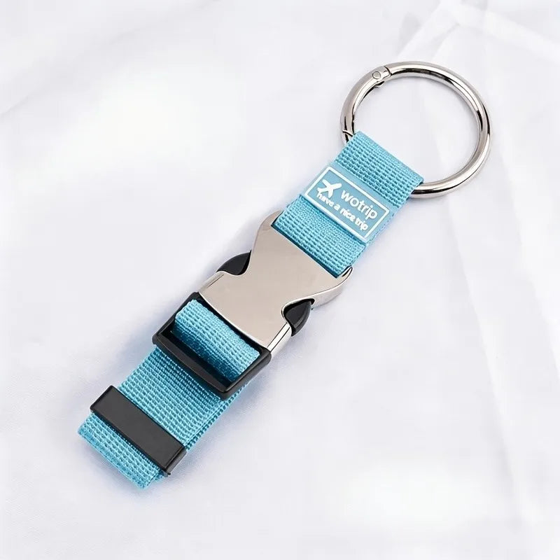 Adjustable Travel Luggage Strap — Portable Detachable Hook for Bags