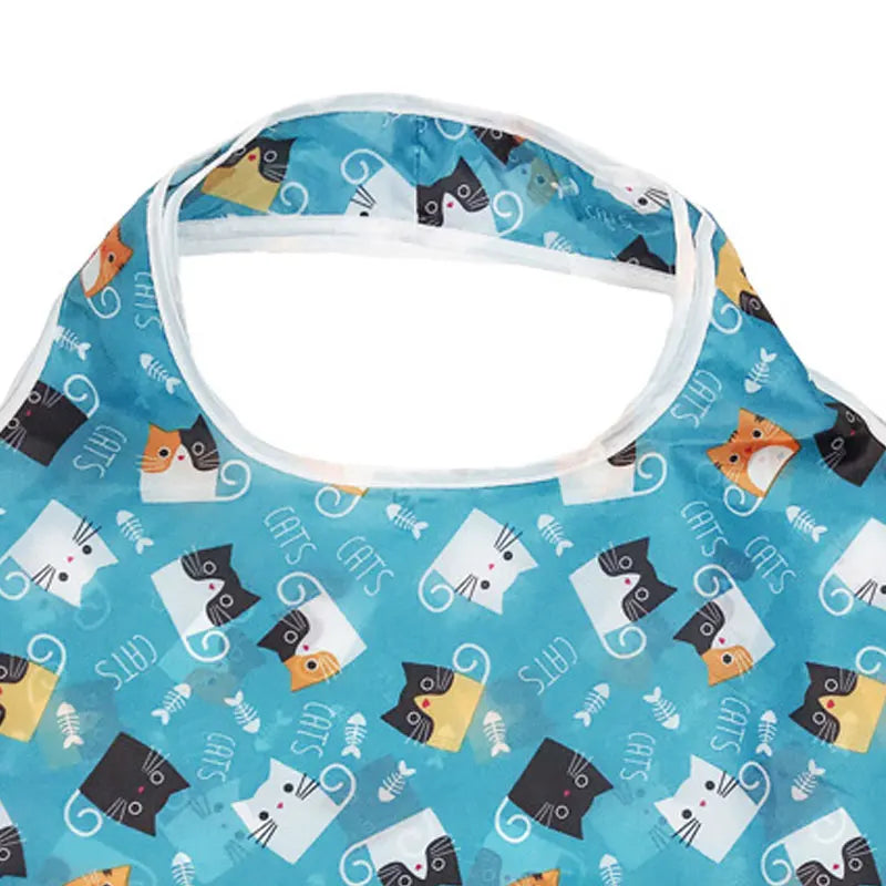 Foldable Nylon Shopping Bag — Lightweight Reusable Grocery Tote