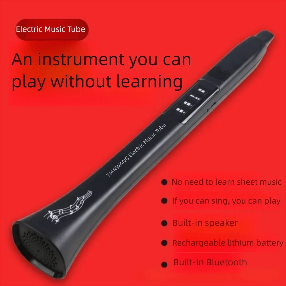 Portable Electric Music Tube — Bluetooth Electronic Wind Instrument