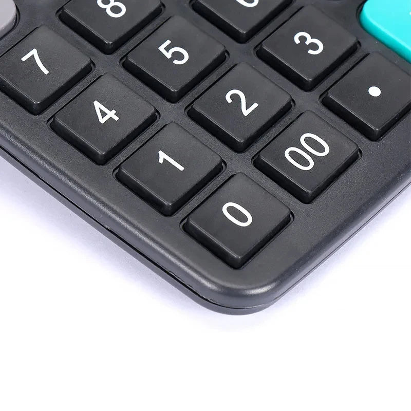 Firsting 12-Digit Large LCD Calculator — Dual Power Desktop Office Tool