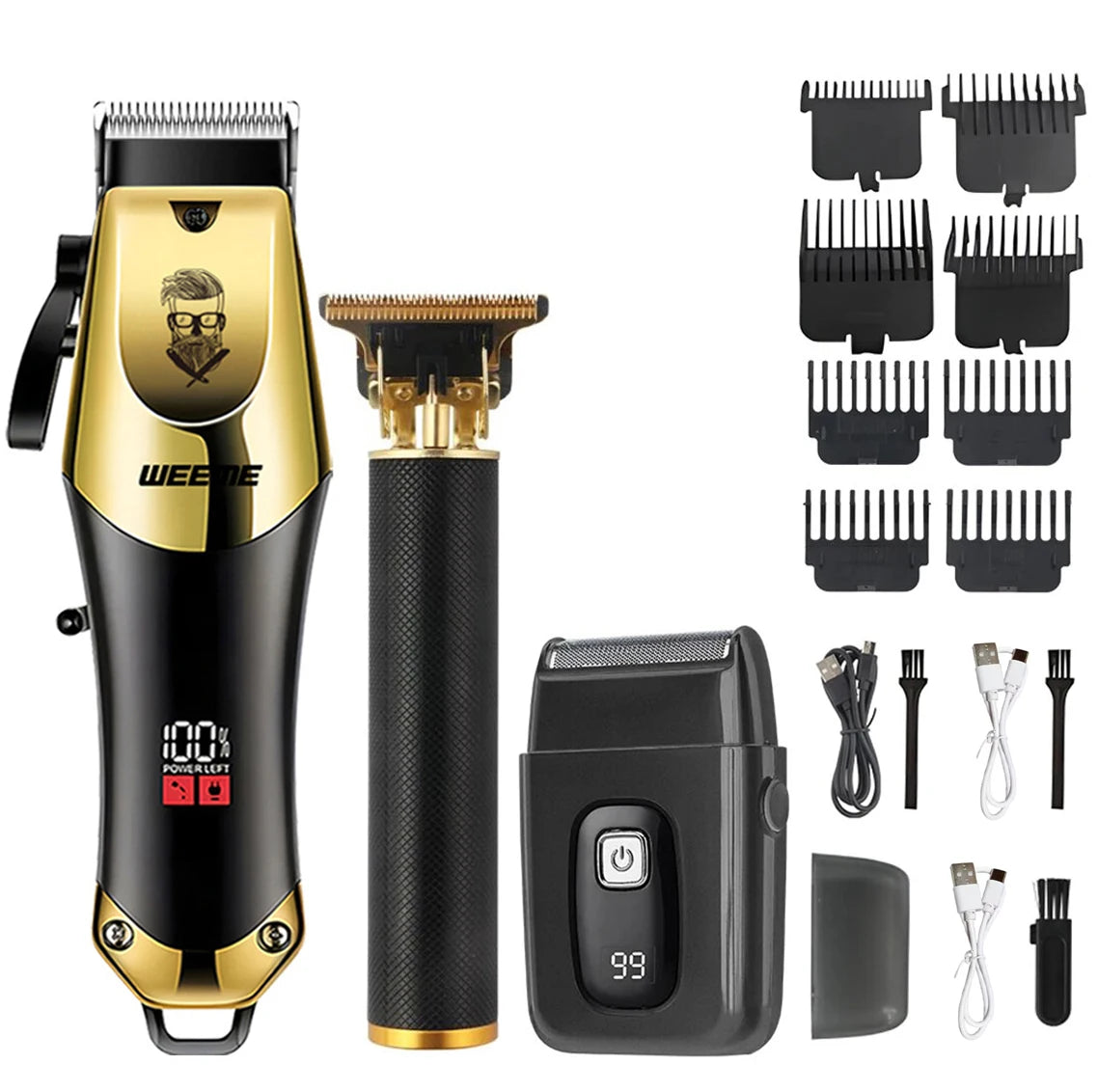 XMSJ Electric Hair Clipper — Rechargeable Trimmer