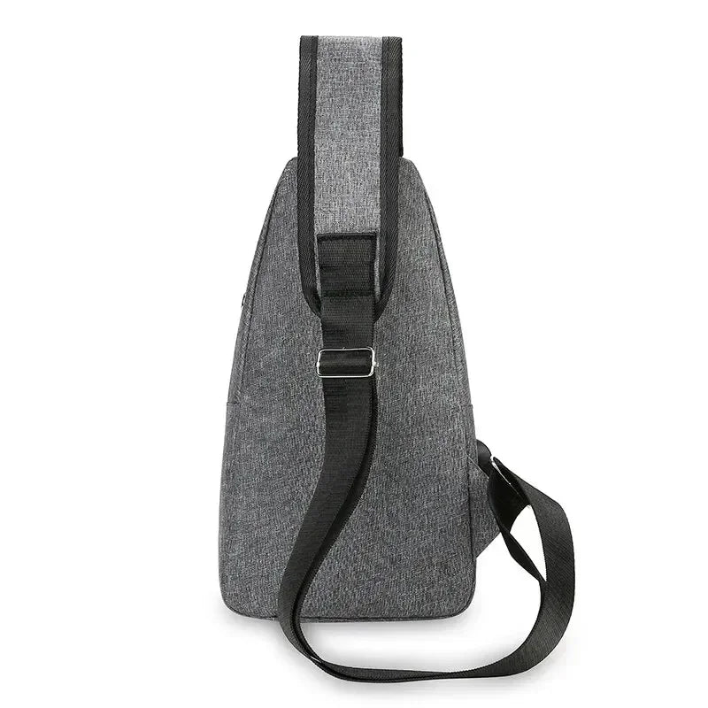 Men's Large Capacity Sling Bag — Outdoor Sports Shoulder Backpack