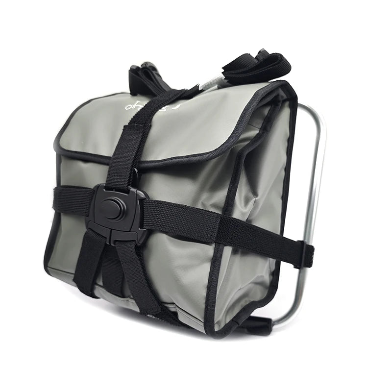 Aluminum Alloy Front Bag Frame — Durable Bike Rack Bracket Carrier