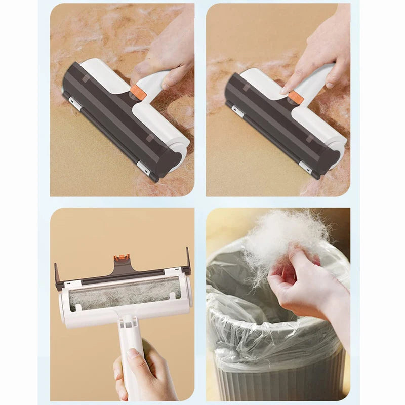 Benepaw Pet Hair Remover Roller — Reusable Fur & Lint Cleaner for Furniture