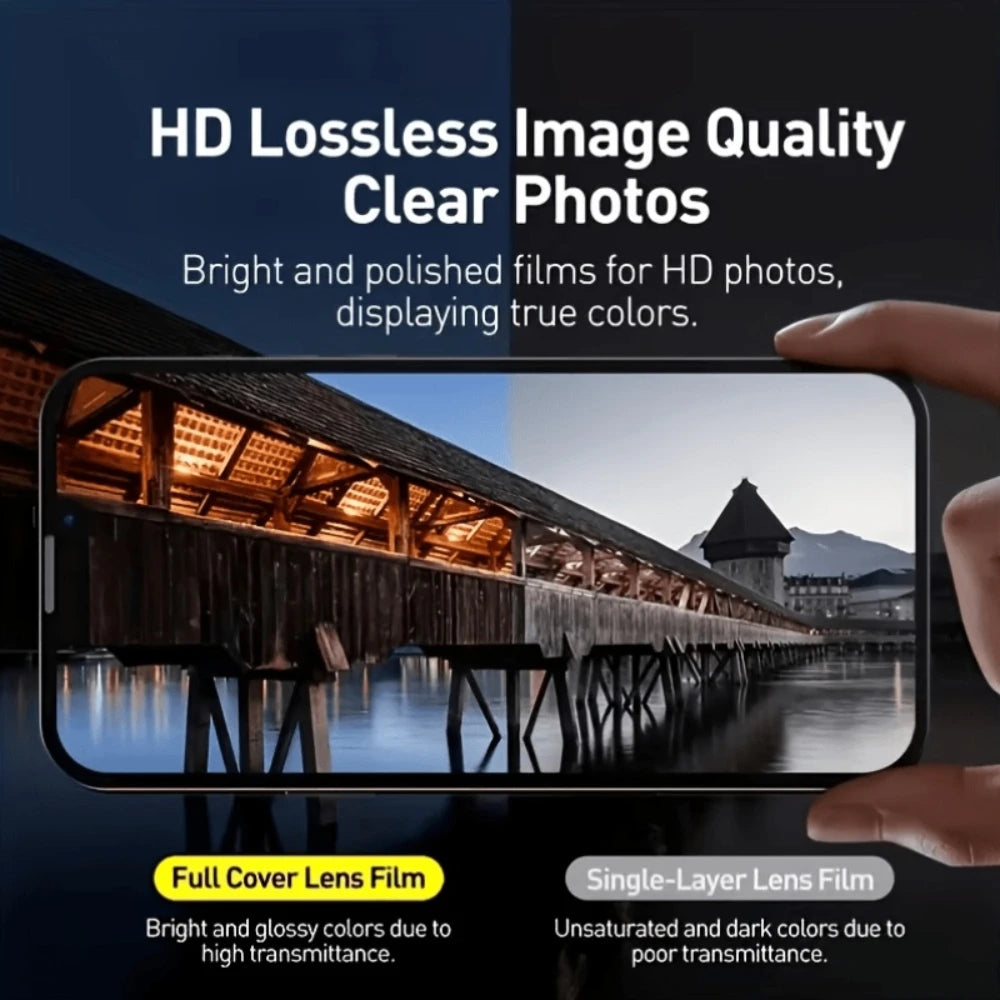 NNBILI Tempered Glass Screen Protector — Dust-Free Installation Kit
