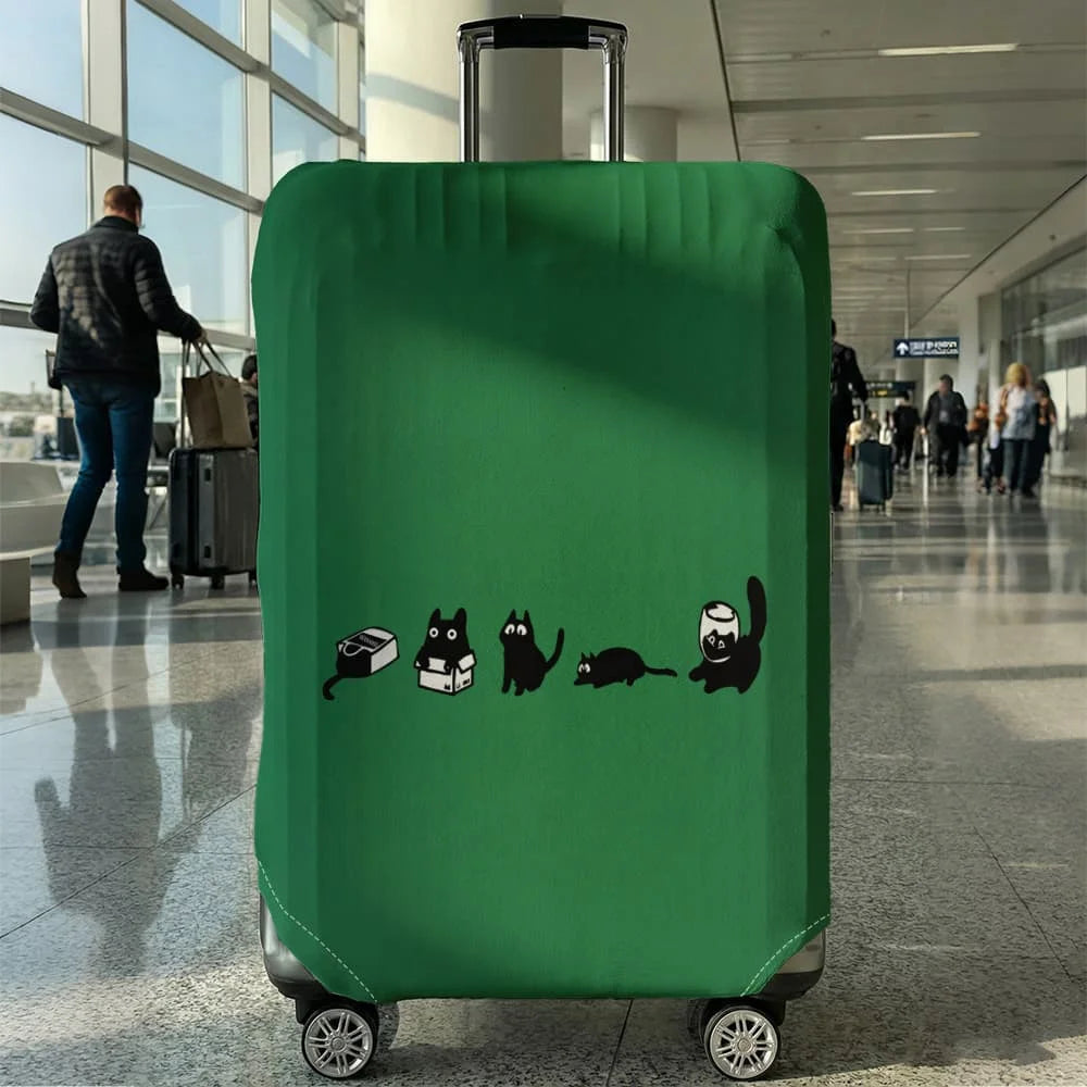 Elastic Luggage Cover Protector — Waterproof and Dustproof Suitcase Guard