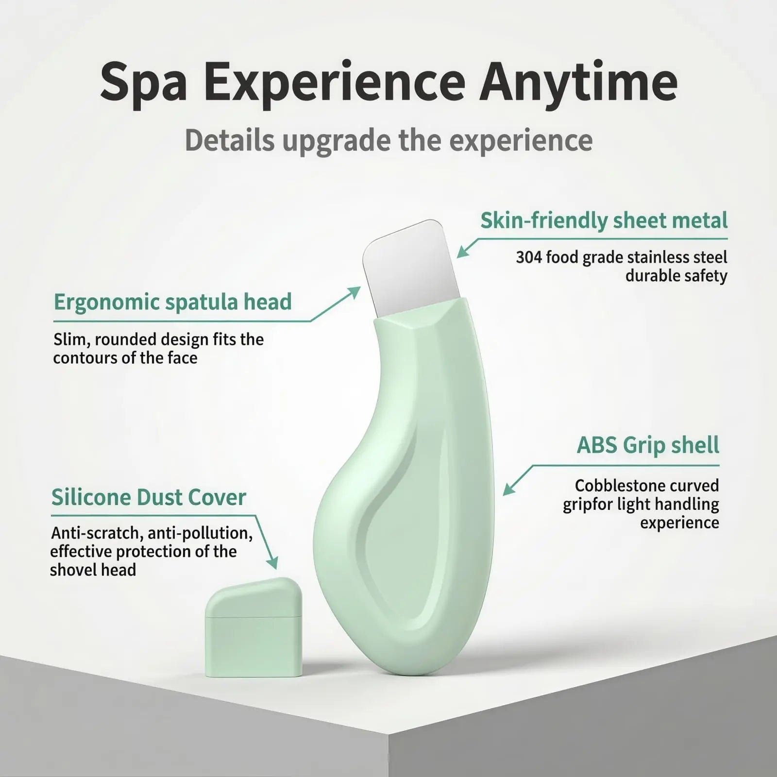 South Moon Blackhead Removal Tool — Deep Pore Cleansing Skin Scrubber