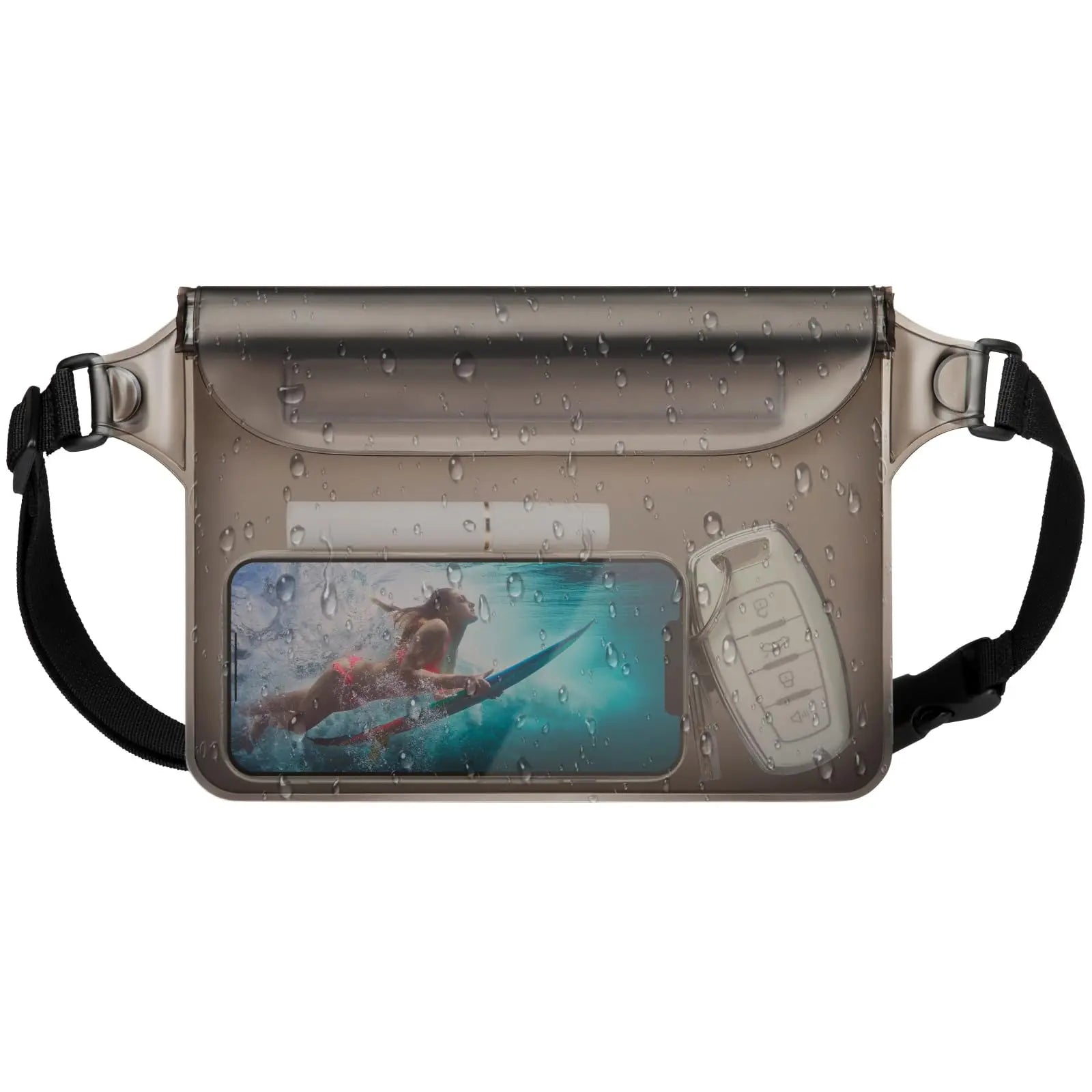 Waterproof Phone Pouch — Adjustable Waist Bag for Water Sports