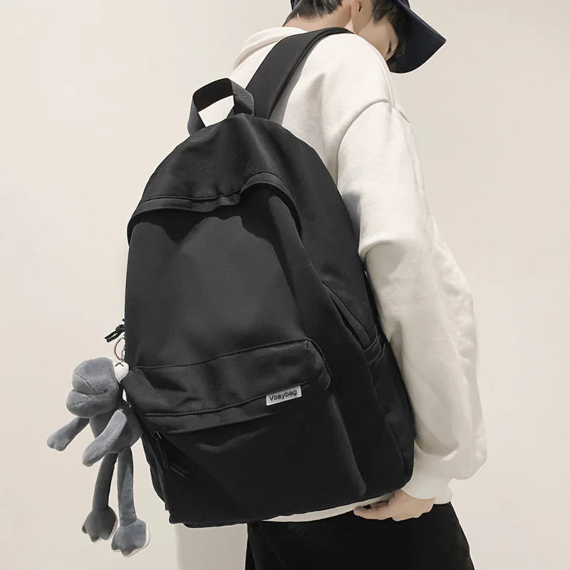 HOCODO Fashion Backpack — Large Capacity Nylon School Bag for Students