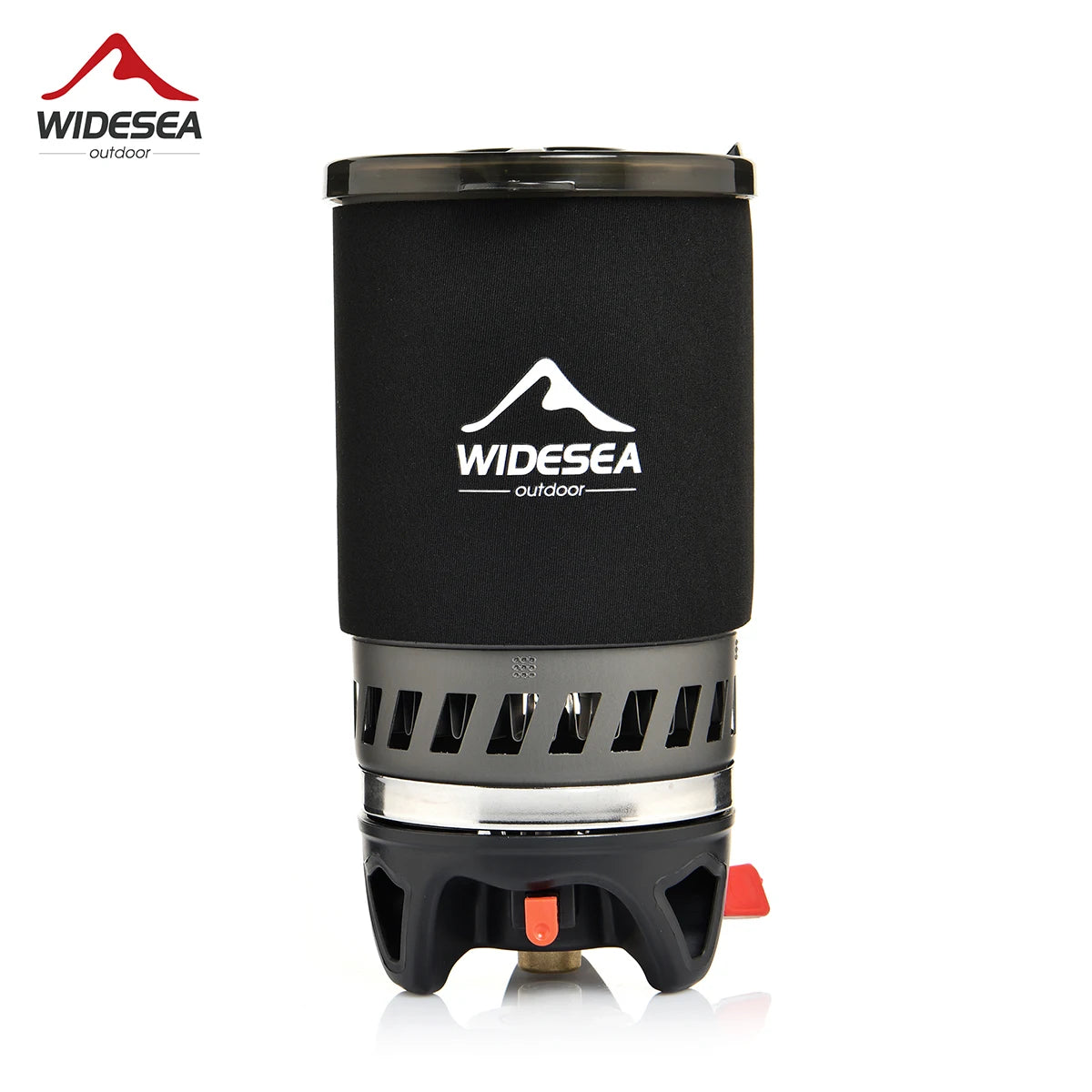 Widesea Camping Cooking System — Portable Gas Stove & Coffee Pot Set