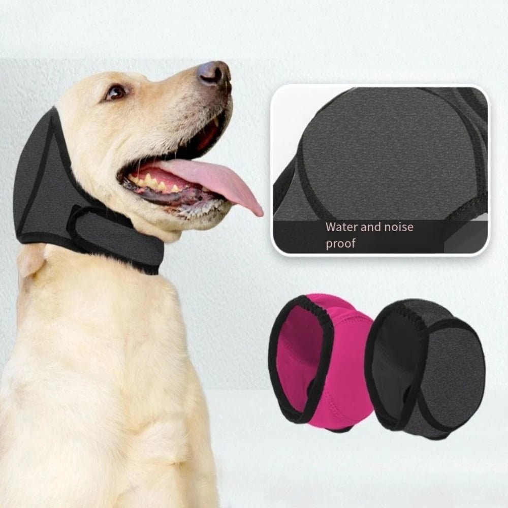 Noise Reduction Dog Ear Covers — Calming Hearing Protection for Pets