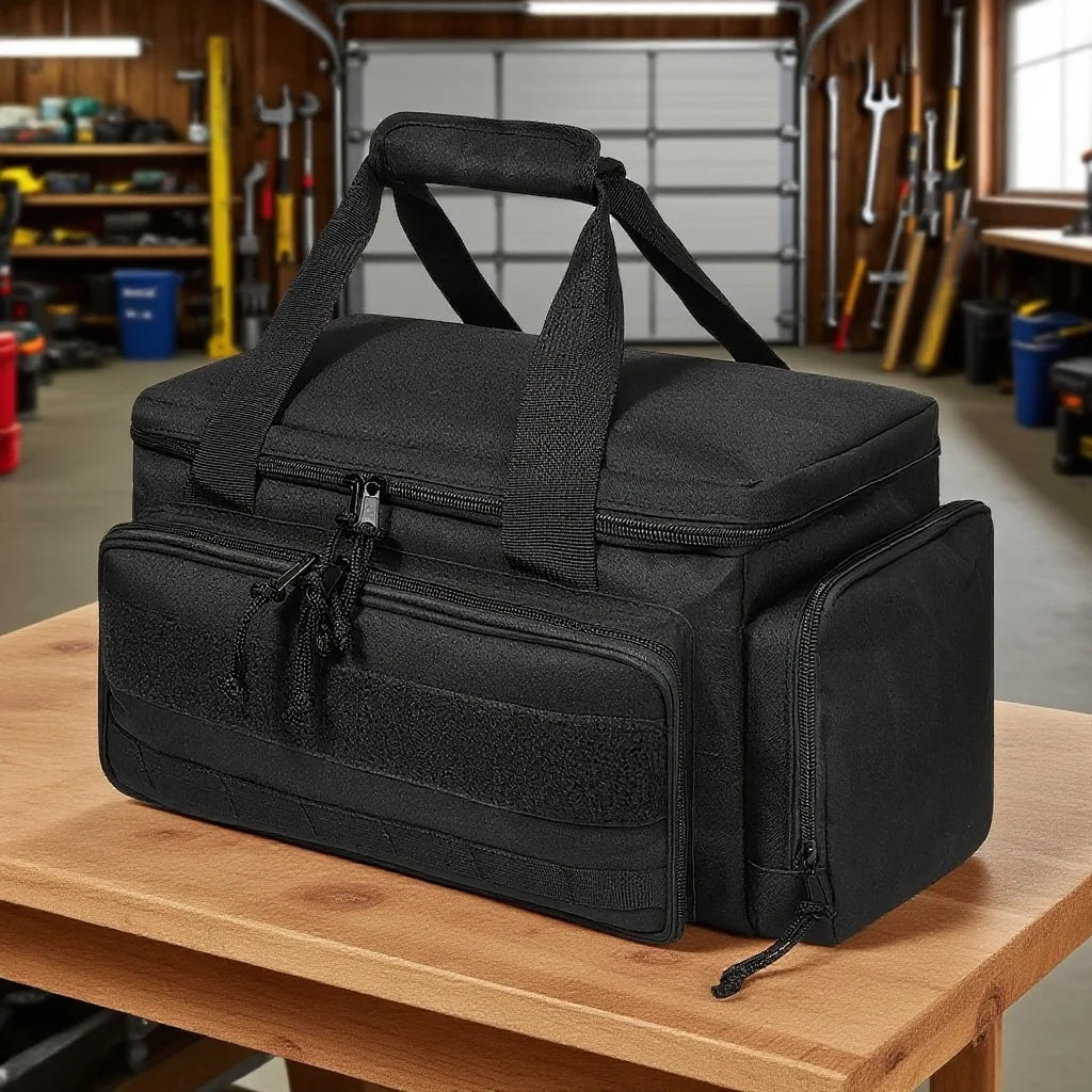 Heavy Duty 14-Inch Tool Bag — Durable Oxford Cloth Work Organizer
