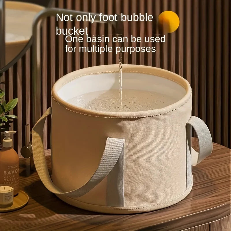 Foldable Foot Soak Bath Tub — Portable Deep Basin for Relaxation