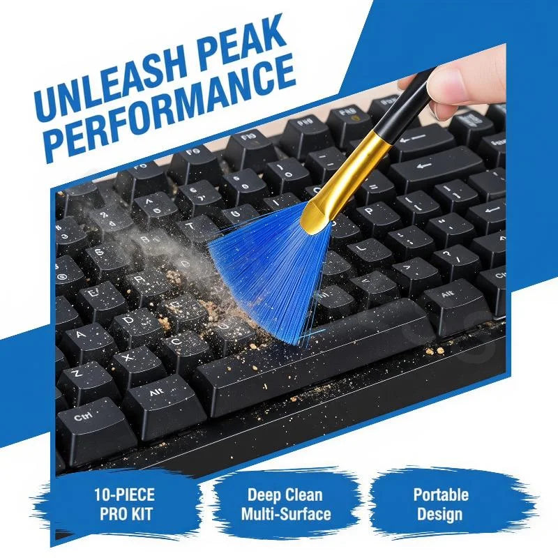 ouhoe Computer Cleaning Set — 10-Piece Electronic Maintenance Kit