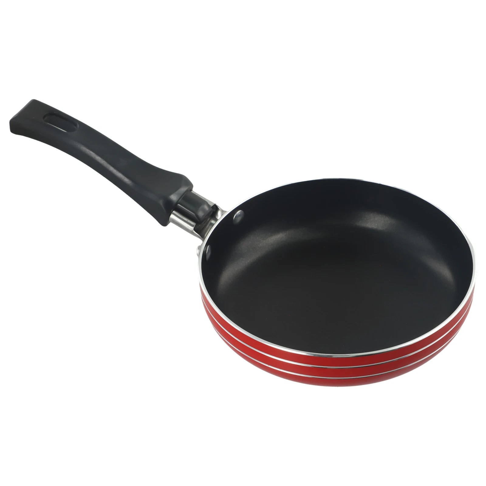 Mini Non-Stick Stainless Steel Frying Pan — Compact Single-Serving Cookware