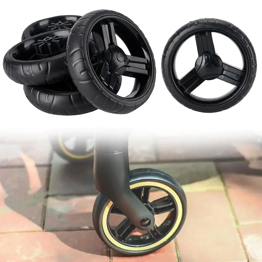 Replacement Caster Wheels — Durable EVA Tires for Luggage and Trolleys
