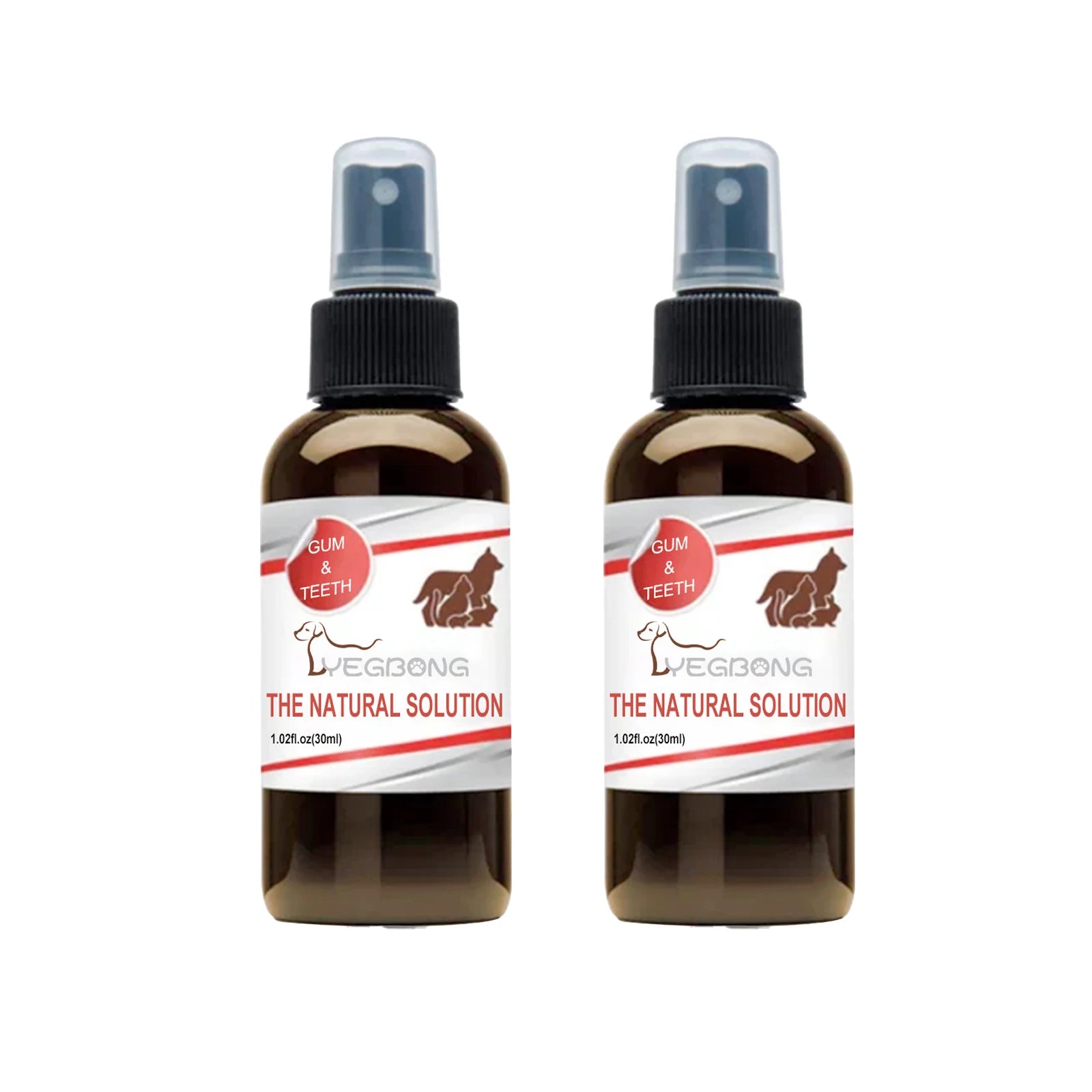 YEGBONG Pet Dental Care Spray — Bad Breath & Tartar Control Formula