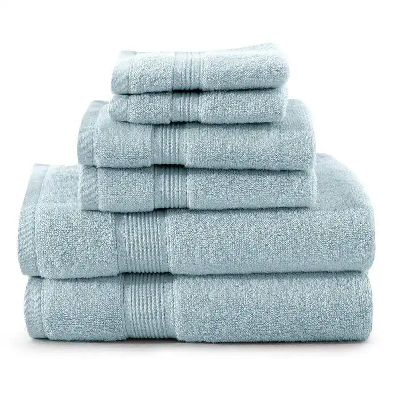Premium 6-Piece Cotton Towel Set — Ultra Soft & Highly Absorbent