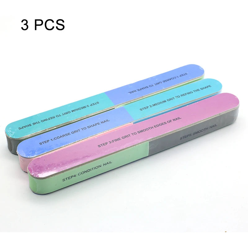 FUMOSIK Nail Buffer Block — Professional Manicure & Pedicure Smoothing Tool